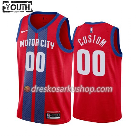 Dječji NBA Dres Detroit Pistons Personalizirani Nike 2019-20 City Edition Swingman